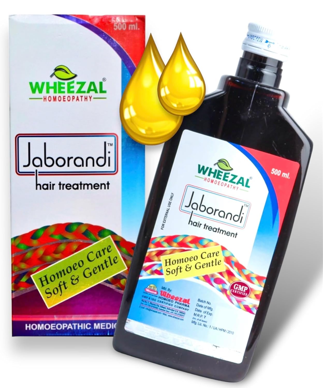 Wheezal Jaborandi Hair Treatment Oil (500ml)