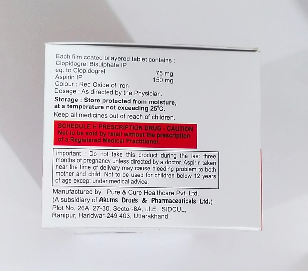 Clopibite A 150 Tablet