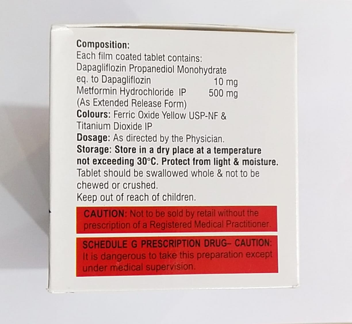 Glipoxen M 500 Tablet